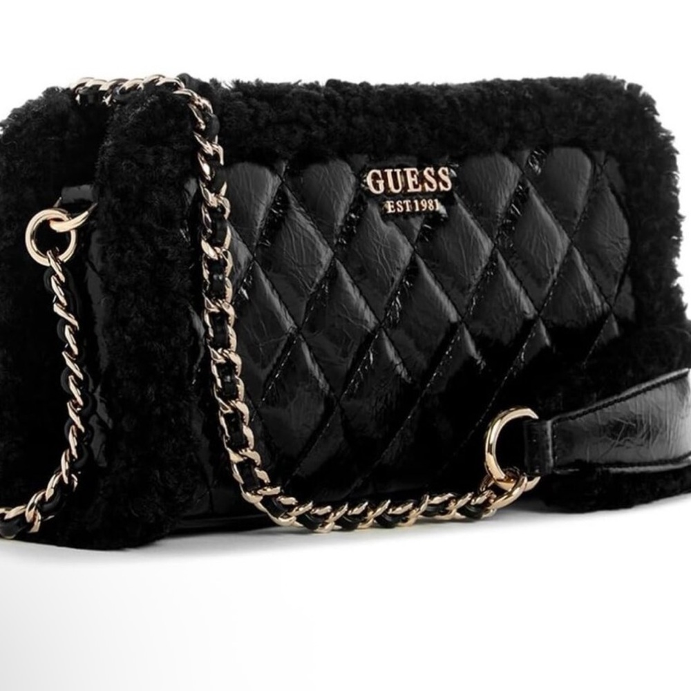 NWT NIP GUESS Women's Cristi Top Zip Crossbody Bag $ - Picture 3 of 4